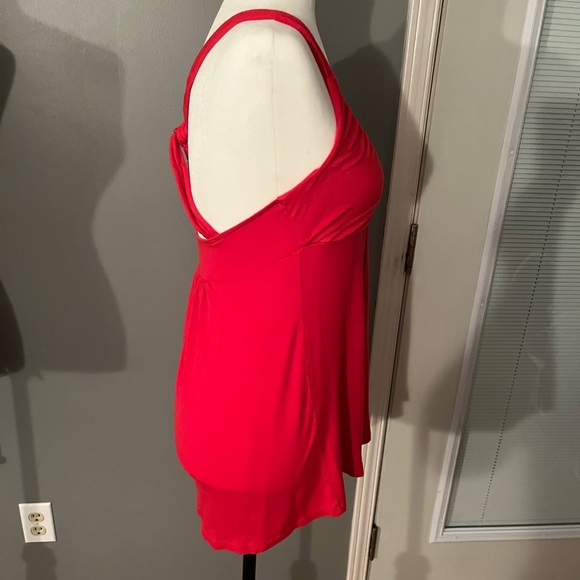 SUZY SHIER Dressy Tank Top Size Large, A combo of Pink/Red colour - Picture 7 of 10